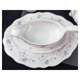 Johann Haviland Bavaria Germany Blue Floral Dinnerware Set