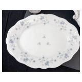Johann Haviland Bavaria Germany Blue Floral Dinnerware Set