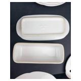 Pfaltzgraff Grapevine Dinnerware Set - White Porcelain with Purple Grapes