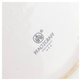 Pfaltzgraff Grapevine Dinnerware Set - White Porcelain with Purple Grapes