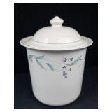 Pfaltzgraff Floral Canister Set with Lid, Creamer, Bowl & 4 Salt & Pepper Shakers
