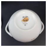 Sango Claire Fine China Dinnerware Set - 42-Piece, 10 Teacups, 18 Plates, Gravy Boat, Platter