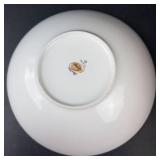 Sango Claire Fine China Dinnerware Set - 42-Piece, 10 Teacups, 18 Plates, Gravy Boat, Platter