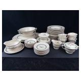 Old Ivory Syracuse China Coral Bell Pattern Dinnerware Set