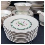 Old Ivory Syracuse China Coral Bell Pattern Dinnerware Set