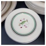 Old Ivory Syracuse China Coral Bell Pattern Dinnerware Set