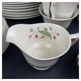 Old Ivory Syracuse China Coral Bell Pattern Dinnerware Set