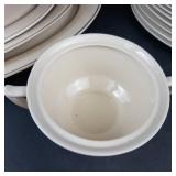 Old Ivory Syracuse China Coral Bell Pattern Dinnerware Set