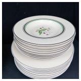 Old Ivory Syracuse China Coral Bell Pattern Dinnerware Set