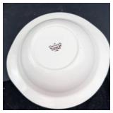 Pope-Gosser Clementine China Dinnerware Set - Teacups, Saucers & Plates