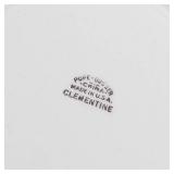 Pope-Gosser Clementine China Dinnerware Set - Teacups, Saucers & Plates