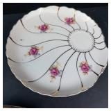 Lefton 20402 Bird of Paradise Snack Plates - 12-Piece Lot