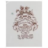 Johnson Bros Windsor Ware Fruit Plate - Grapes & Pears Pattern, England