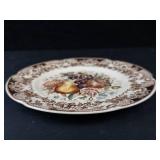 Johnson Bros Windsor Ware Fruit Plate - Grapes & Pears Pattern, England