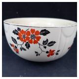 Hall Red Poppy Mixing Bowls - 3-Piece Vintage Ceramic Set