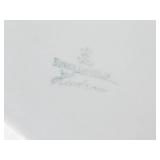 J&G Meakin Olde Avon Dale Platter - Homer Laughlin Hudson Plate - Pink Rose Scalloped Edge Platter