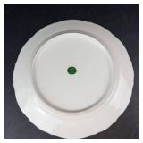 J.K. Bavaria Plate - Scenic Transfer, Deep Blue Rim - Western Germany