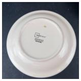 Mainstays Sonoma Stripes Dinnerware Set - 9-Piece with Dansk Ivy Pattern Salad Plates