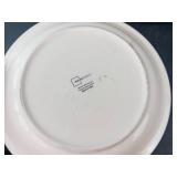 Mainstays Sonoma Stripes Dinnerware Set - 9-Piece with Dansk Ivy Pattern Salad Plates