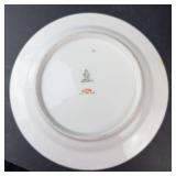 Empire 518 Bavaria Dinnerware Set - 22 Pieces, White Porcelain with Gold Trim