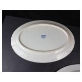 Blue & White Floral Plates (Lot of 2)