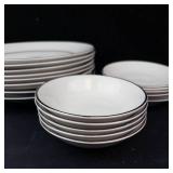 Salem England Silver Elegance Ironstone Dinnerware