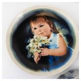 Donald Zolan Wonder of Childhood Plates (Lot of 3) - Touching the Sky, For You, Erik and Dandelion