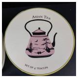 Rosanna Asian Tea Set - Teapot, 4 Teacups & 4 Saucers (Made in China)