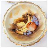 Porcelain Plates - Hummel Umbrella Boy 1981; Enesco E2360 Fruit Dish 7in; Bedtime Prayer Plate; Bedtime Story Plate (Lot of 4)