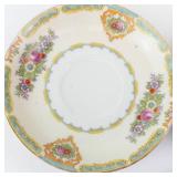 Assorted Bone China Plates - Royal Stafford, Rosina, Meito, Austria - Floral & Gold