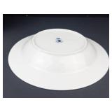 Germer - Porcelains 12-Piece Dinner Plates with Gold Rim Made in Brazil