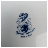 Germer - Porcelains 12-Piece Dinner Plates with Gold Rim Made in Brazil