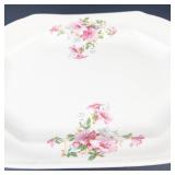 Paramount Ivory Pink Floral 6-Piece Dinnerware Set - 1 Bowl Broken