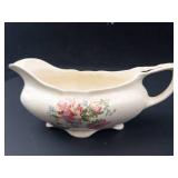 Paramount Ivory Pink Floral 6-Piece Dinnerware Set - 1 Bowl Broken