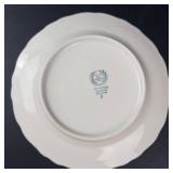 Winterling Bavaria Floral Plate & Saucers - Gold Trim Porcelain Set