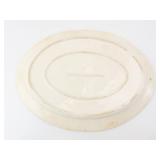 Turkey Motif Ceramic Plate with Grapevine Border - Made in Canada