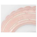 Pink Wing-Shaped Ceramic Dishes - No. 380 - Made in USA