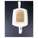 Harker Pottery Floral Teapot - Square Ceramic Teapot with Lid, Hand-Painted Floral