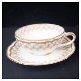 Teacups with Saucers - Assorted Floral Patterns (Set of 3)