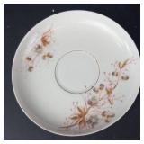 Haviland Limoges Demitasse Cups & Saucer Set - Schleiger 1154 - Vintage (4 Cups, 1 Saucer)