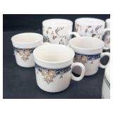 Demitasse Teacups - Set of 9