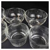 Glass Bowls - Clear Small Glass Bowls (Lot of 16)