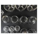 Glass Bowls - Clear Small Glass Bowls (Lot of 16)