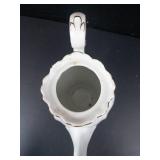 Johann Haviland Bavaria Teapot - Floral Rose Pattern with Gold Trim