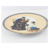 Knowles The Sea Captain Limited Edition Plate - Rockwell Classic