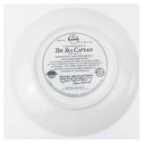 Knowles The Sea Captain Limited Edition Plate - Rockwell Classic