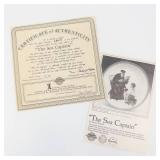 Knowles The Sea Captain Limited Edition Plate - Rockwell Classic