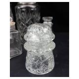 Glass Jars & Canisters - 7 Pieces