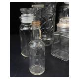 Glass Jars & Canisters - 7 Pieces