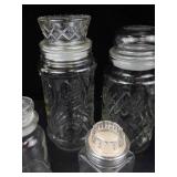 Glass Jars & Canisters - 7 Pieces